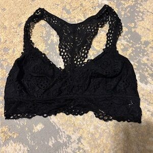 Aerie Black Lace Bandeau